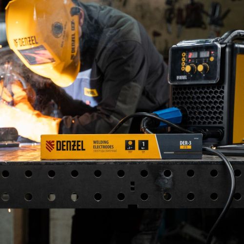 Электроды DER-3, диам. 3 мм, 1 кг, рутиловое покрытие Denzel-Tehinstrument