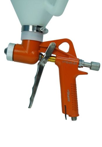 Краскопульт пневматический картушный для штукатурки, бак 5 л, сопла 4, 6, 8 мм  Sturm-Tehinstrument