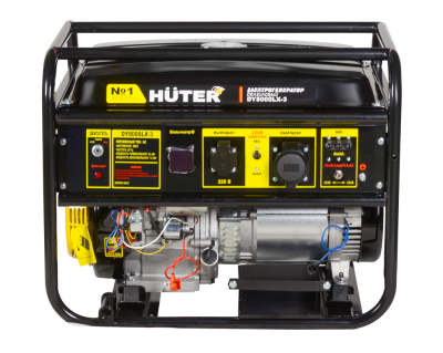 Портативный бензогенератор HUTER DY8000LX-3-Tehinstrument