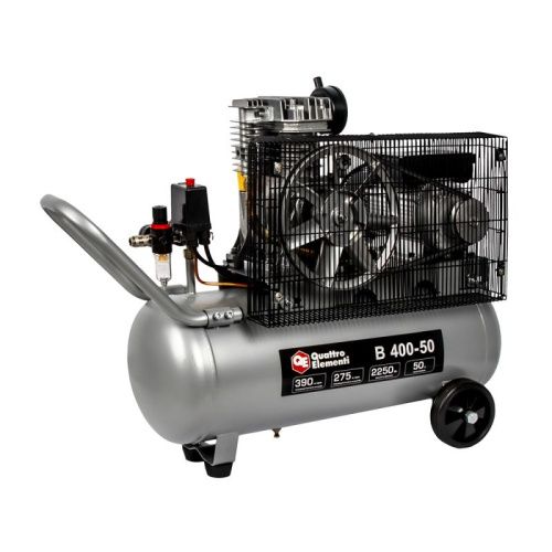 Компрессор поршневой масляный QUATTRO ELEMENTI B 400-50-Tehinstrument