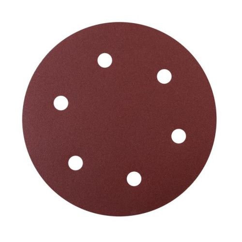 Круг шлифовальный на липучке (225мм, Р120, 6 отв), PATRIOT-Tehinstrument