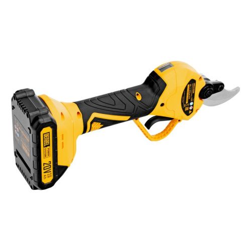 Секатор аккумуляторный, бесщет., CP-30BL, Li-Ion, 20 В, лезвия SK5 // Denzel-Tehinstrument