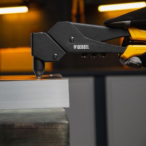 Заклепочник ручной, 285 мм, поворотный, 0-360, заклепки 2,4-3,2-4,0-4,8 мм Denzel-Tehinstrument