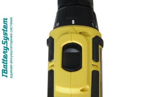 Аккумуляторный шуруповерт Hanskonner HCD1855R 1BatterySystem-Tehinstrument