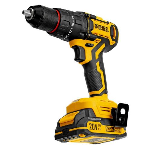 Бесщеточный аккумуляторный ударный шуруповерт Denzel CIDH-BL-20, Li-Ion, 20 В-Tehinstrument