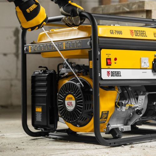 Генератор бензиновый Denzel GE 7900-Tehinstrument