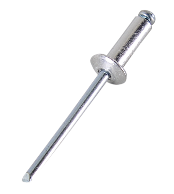 Заклёпки алюминиевые Вихрь 4,0х12 мм, 50 шт.-Tehinstrument