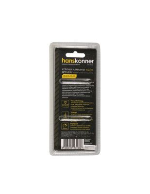 Коронка алмазная для УШМ, tilepro, 12 мм, вакуумн. Спекание алмазов, Hanskonner-Tehinstrument