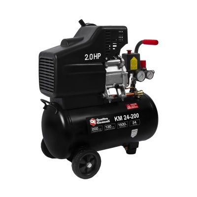 Компрессор поршневой масляный QUATTRO ELEMENTI KM 24-200-Tehinstrument