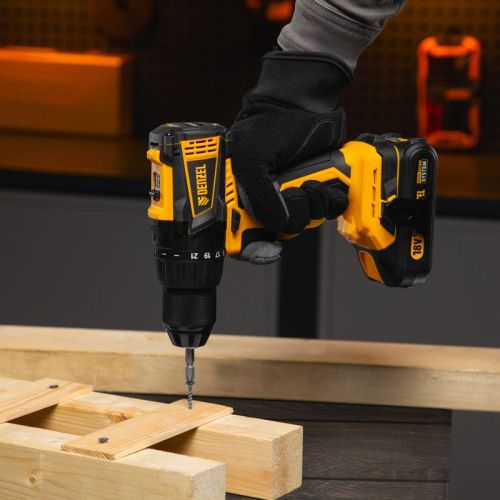 Дрель-шуруповерт аккумуляторная, бесщет. Denzel BLDL-IB-18-0-Tehinstrument