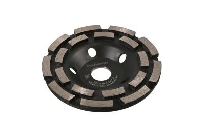 Чашка алмазная, шлифовальная, Extreme, 125x22мм, 2 ряда, Hanskonner-Tehinstrument