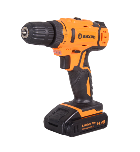 Дрель-шуруповерт Вихрь ДА-14Л-2КА (ДА-14Л-2K)-Tehinstrument