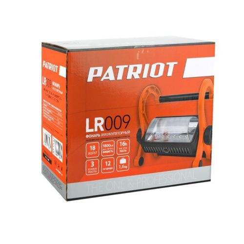 Фонарь переносной аккумуляторный Patriot LR 009 UES-Tehinstrument