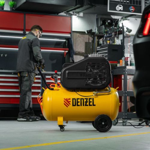 Компрессор воздушный ременной привод Denzel BCI 2200/100-Tehinstrument