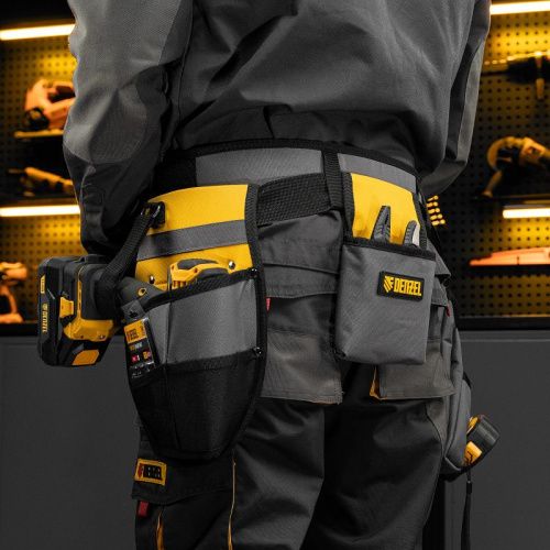 Пояс монтажника, сумки поясные, кобура для шуруповерта Denzel-Tehinstrument