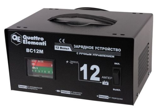 Зарядное устройство QUATTRO ELEMENTI BC 12M-Tehinstrument