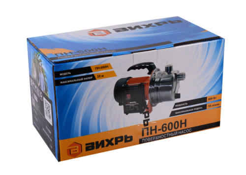 Поверхностный насос Вихрь ПН-600Н-Tehinstrument