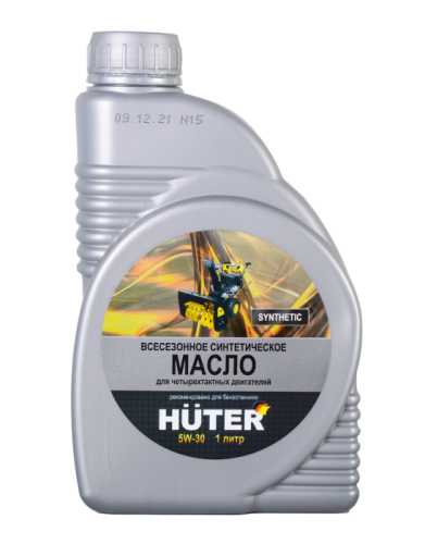 Масло моторное 5W-30 синтетическое для четырёхтактных двигателей Huter-Tehinstrument
