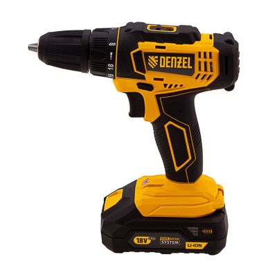 Дрель-шуруповерт аккумуляторная Denzel CDL-18-01CB-Tehinstrument