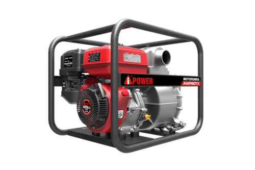 Бензиновая мотопомпа для сильнозагрязнённой воды AWP80TX, A-iPower-Tehinstrument