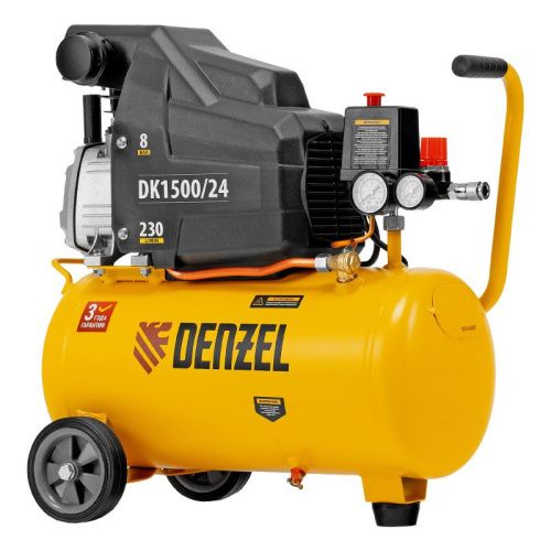 Компрессор воздушный Denzel DK1500/24, Х-PRO-Tehinstrument