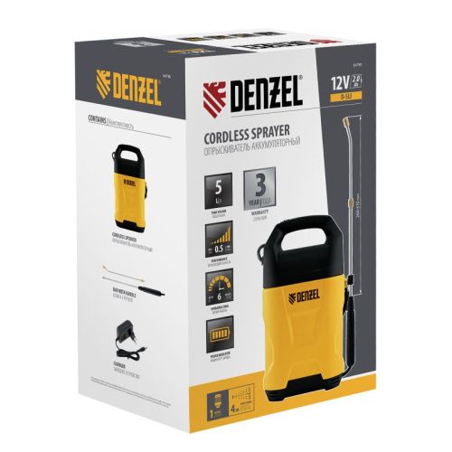 Опрыскиватель аккумуляторный Denzel D-5LI-Tehinstrument