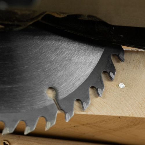 Пильный диск по дереву с гвоздями, ф185 х 20 мм, 40 зубов Denzel-Tehinstrument