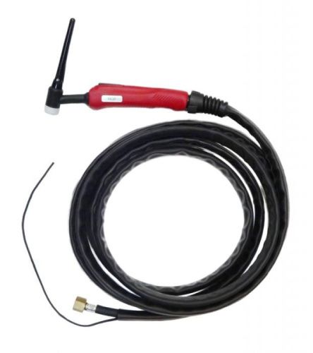 Горелка TIG 17F 140A (35%), M12x1, 4m, гибкая-с упр. разъёмами 2-3-5pin, Aurora-Tehinstrument