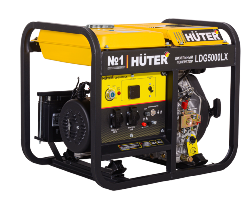 Электрогенератор дизельный LDG 5000LX Huter-Tehinstrument