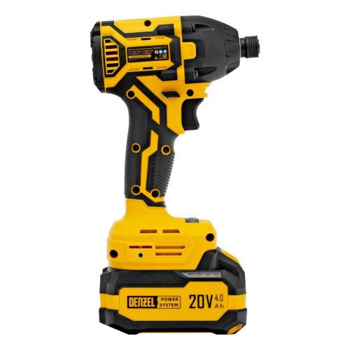 Бесщеточный аккумуляторный ударный винтоверт Denzel CIDH-BL-20-270, Li-Ion, 20 В-Tehinstrument