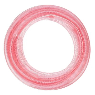 Шланг эластичный 3/4", 15 м, прозрачный розовый Palisad-Tehinstrument
