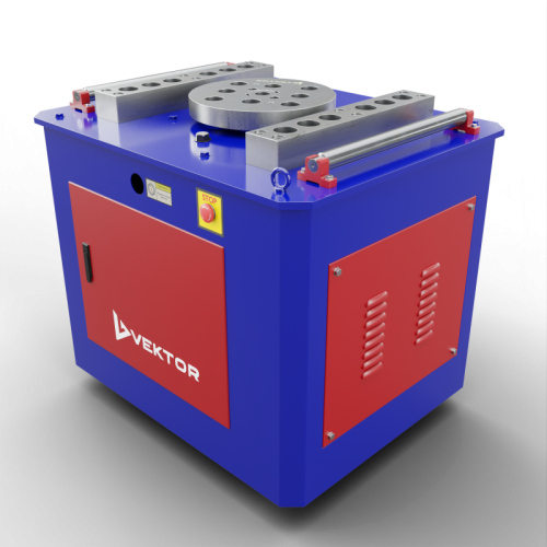 Станок для гибки арматуры Vektor GW40М с электронным блоком управления (ЧПУ)-Tehinstrument