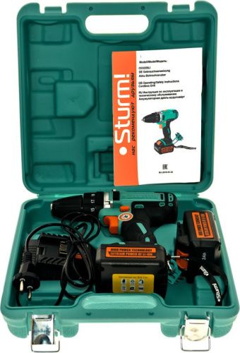 Аккумуляторный шуруповерт  Sturm CD3220LI-Tehinstrument