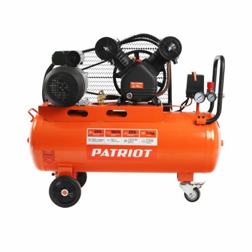 Компрессор поршневой масляный Patriot LRM 50-380 R-Tehinstrument