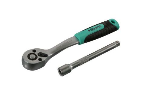 Набор головок торцевых с аксессуарами, 12 пр., 1/4"  Sturm-Tehinstrument