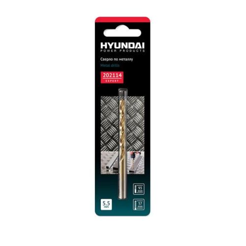 Сверло по металлу 5,5X93 мм Hyundai-Tehinstrument