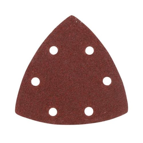 Треугольник шлифовальный на липучке (80х80х80 мм, Р60, 5 шт.), Patriot-Tehinstrument