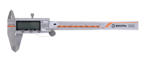 Штангенциркуль электронный ШЦ-150ЦН ПРО с глубиномером Вихрь-Tehinstrument