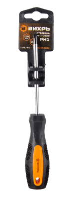 Отвёртка крестовая ВИХРЬ PH1 100мм-Tehinstrument