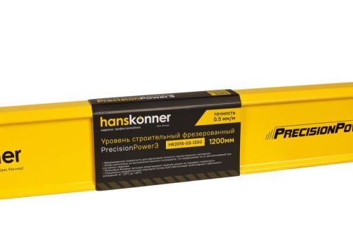 Уровень алюм. 1200мм, Hanskonner-Tehinstrument