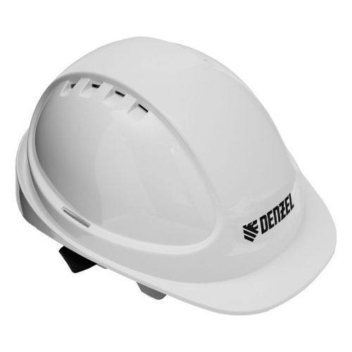 Каска защитная ударопр.«Форвард» (К-05)ABS/PC,комплект со встроен.очк.ОЧК-05 Форвард,белая Denzel-Tehinstrument