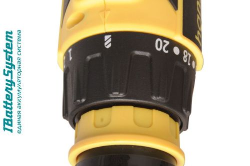 Аккумуляторный шуруповерт Hanskonner HCD1865C 1BatterySystem-Tehinstrument