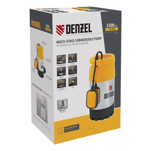 Погружной насос высокого давления Denzel PH900-Tehinstrument