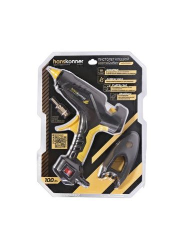 Пистолет клеевой 100 Вт, Hanskonner-Tehinstrument