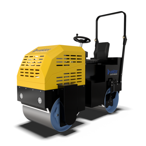 Виброкаток тандемный Vektor VRDR-1000-Tehinstrument