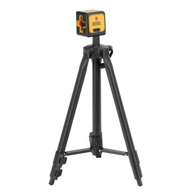 Лазерный уровень DQB-T, 30 м, зеленый луч, батарейки, штатив Denzel-Tehinstrument