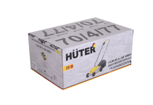 Газонокосилка аккумуляторная Huter CLM-20 Li SA (с АКБ 4 А/ч и З.У.) ЕА+ Grey-Tehinstrument
