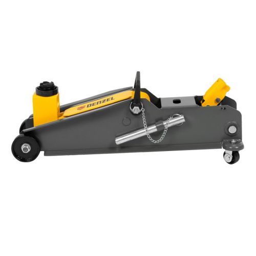 Домкрат гидравлический подкатной с фиксатором, 3 т, 150-532 мм, SUV/ Denzel-Tehinstrument