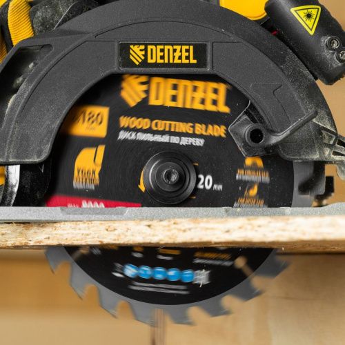 Пильный диск по дереву ф180х 20 мм, 24 зубьев Denzel-Tehinstrument
