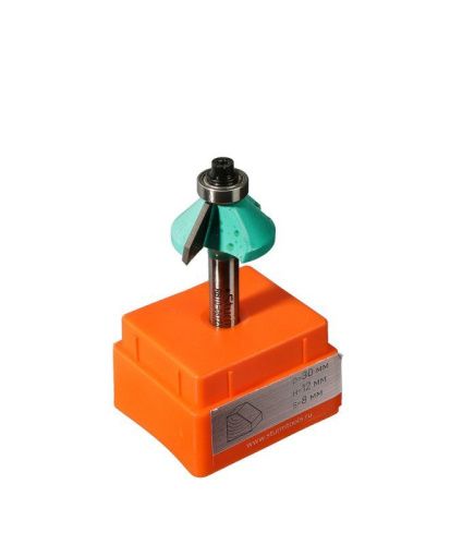 Фреза кромочная конусная с подшипником dxhxl 30x12x57 мм, хв.8  Sturm-Tehinstrument